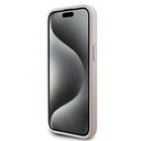 Apple iPhone 15 Uyumlu Kılıf Guess Orjinal Lisanslı Magsafe Şarj Özellikli PU Üçgen Logo 4G Desenli Kapak - 18