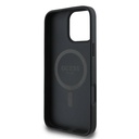 Apple iPhone 16 Pro Max Uyumlu Kılıf Guess Orjinal Lisanslı Magsafe Şarj Özellikli PU Üçgen Logo 4G Desenli Kapak - 6