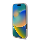 Apple iPhone 16 Pro Uyumlu Kılıf Guess Orjinal Lisanslı Taşlı Arka Yüzey Üçgen Logolu Kapak - 18