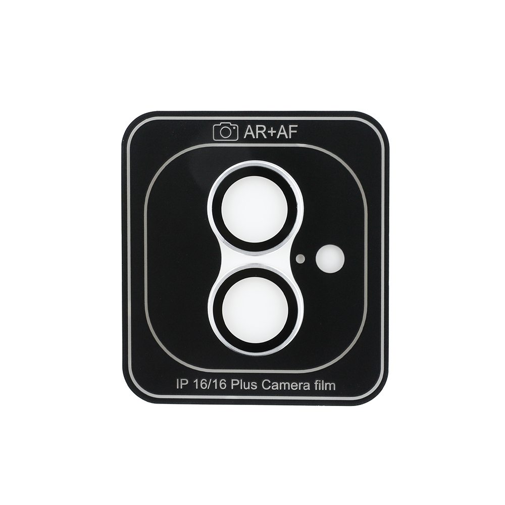 Apple iPhone 16 Plus Uyumlu Guess Orjinal Lisanslı Metal Kamera Lens Koruyucu - 1
