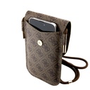 Guess Orjinal Lisanslı 4G Desenli Üçgen Logolu Askılı Mıknatıs Kapaklı Çanta - 3