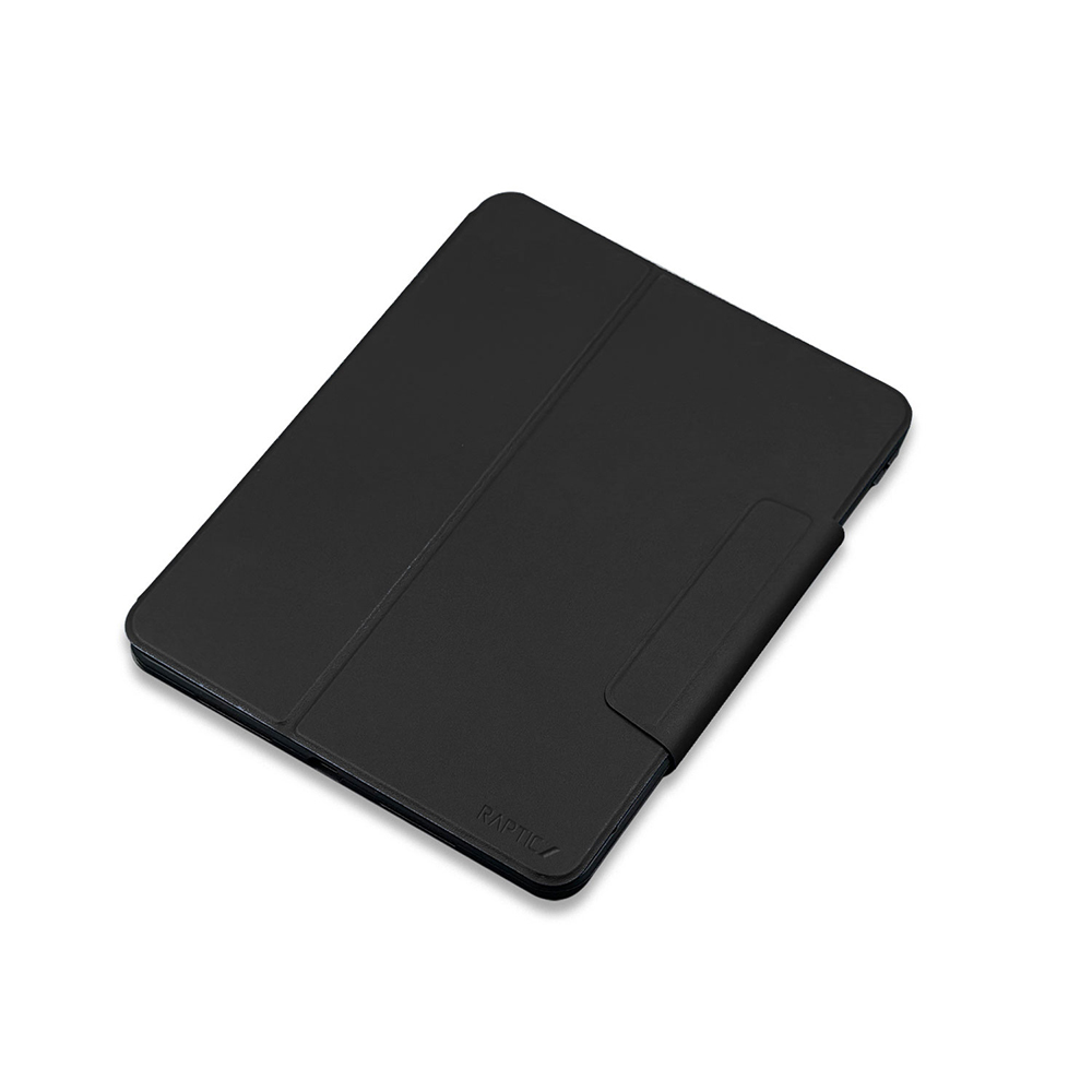 Apple iPad Pro 11 2024 Uyumlu Raptic Spin Detachable Folio PU Ayrılabilir Kalem Bölmeli Standlı Kılıf - 2