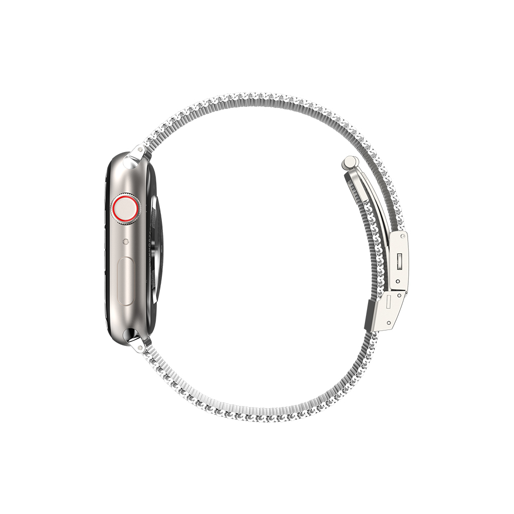 Apple Watch 38mm Uyumlu Amazingthing Titan Metal Hasır Kordon - 6