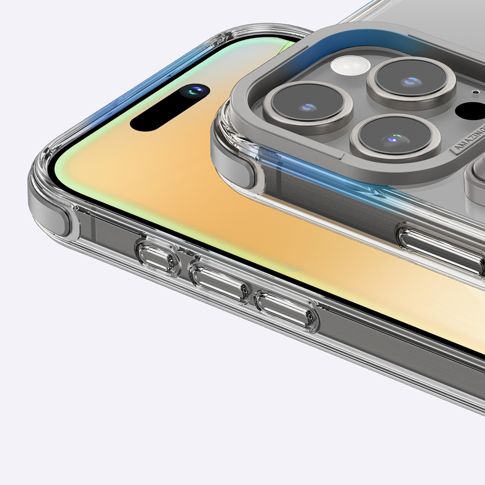 Apple iPhone 16 Pro Uyumlu Kılıf Magsafe Şarj Özellikli Standlı Kartlıklı Set Amazingthing Omni Adventure Serisi Kapak - 8