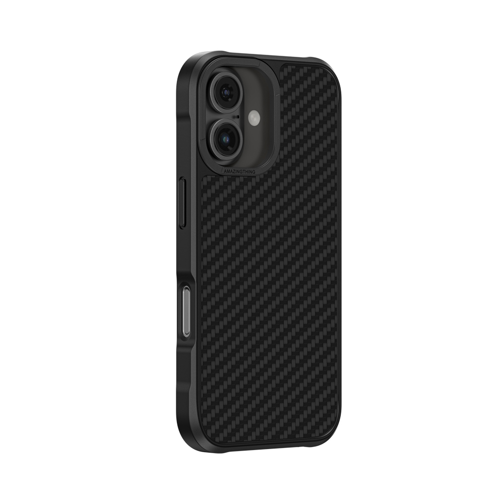 Apple iPhone 16 Uyumlu Kılıf Magsafe Şarj Özellikli 1500D Aramid Fiber Amazingthing Titan Max Serisi Kapak - 2