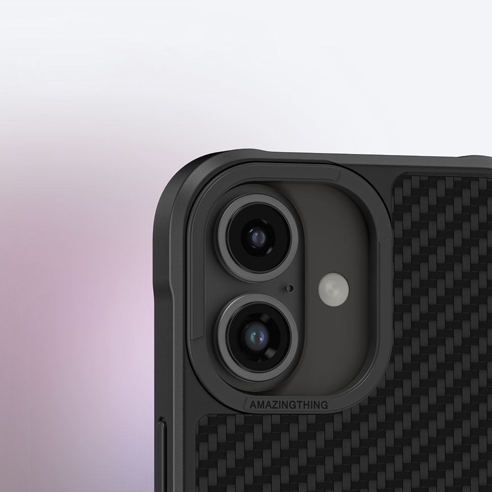 Apple iPhone 16 Uyumlu Kılıf Magsafe Şarj Özellikli 1500D Aramid Fiber Amazingthing Titan Max Serisi Kapak - 10