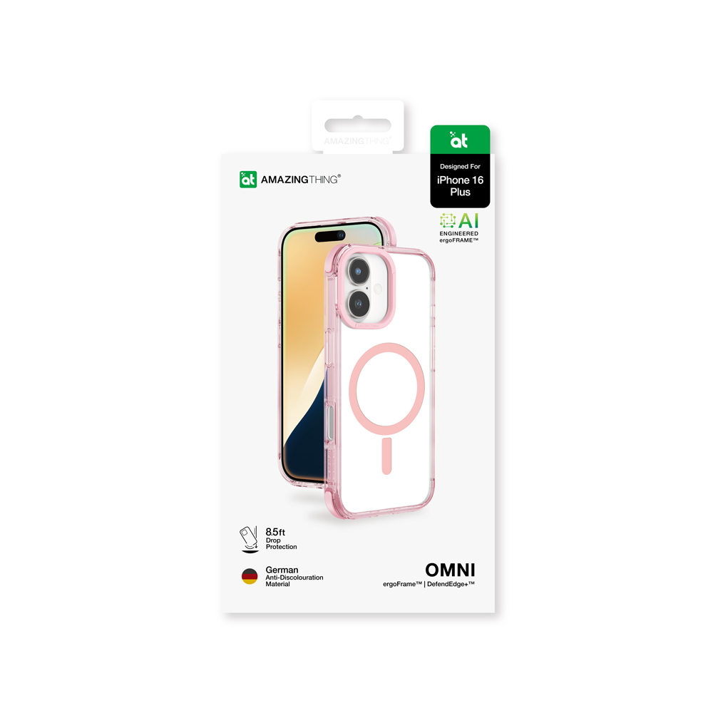 Apple iPhone 16 Plus Uyumlu Kılıf Magsafe Şarj Özellikli Amazingthing Omni Serisi Kapak - 11