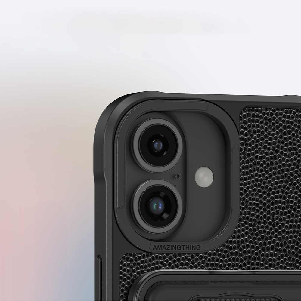 Apple iPhone 16 Plus Uyumlu Kılıf Magsafe Şarj Özellikli Standlı Kartlıklı Set Amazinghing Glamour Luxe Serisi Kapak - 12