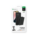 Apple iPhone 16 Plus Uyumlu Kılıf Magsafe Şarj Özellikli Standlı Kartlıklı Set Amazinghing Glamour Luxe Serisi Kapak - 13