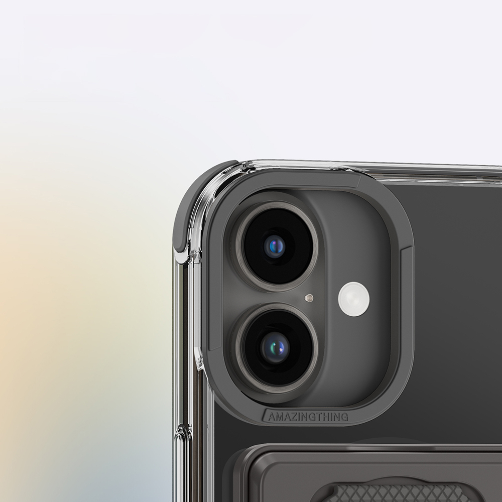 Apple iPhone 16 Uyumlu Kılıf Magsafe Şarj Özellikli Standlı Kartlıklı Set Amazingthing Omni Adventure Serisi Kapak - 13