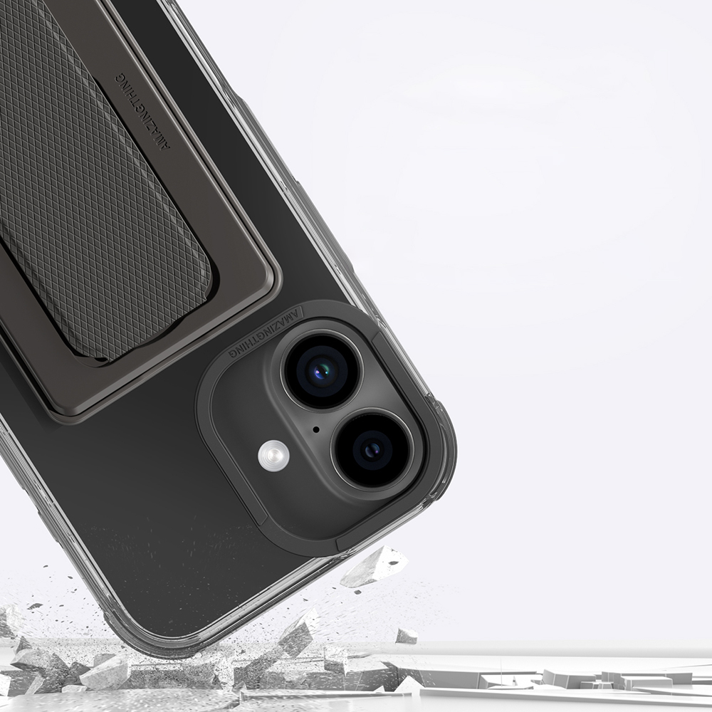 Apple iPhone 16 Plus Uyumlu Kılıf Magsafe Şarj Özellikli Standlı Kartlıklı Set Amazingthing Omni Adventure Serisi Kapak - 10