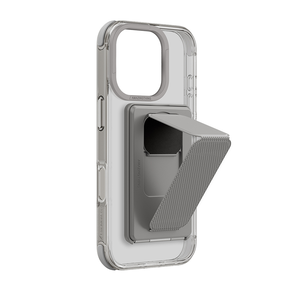 Apple iPhone 16 Pro Max Uyumlu Kılıf Magsafe Şarj Özellikli Standlı Kartlıklı Set Amazingthing Omni Adventure Serisi Kapak - 18