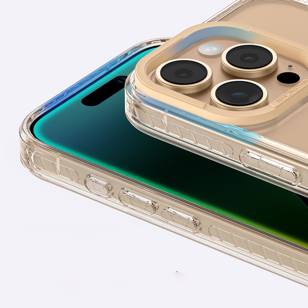 Apple iPhone 16 Pro Max Uyumlu Kılıf Magsafe Şarj Özellikli Yüzük Standlı Amazingthing Titan Pro Serisi Kapak - 6