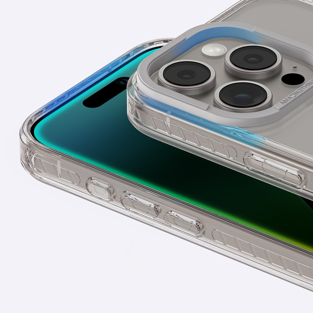 Apple iPhone 16 Pro Max Uyumlu Kılıf Magsafe Şarj Özellikli Yüzük Standlı Amazingthing Titan Pro Serisi Kapak - 18