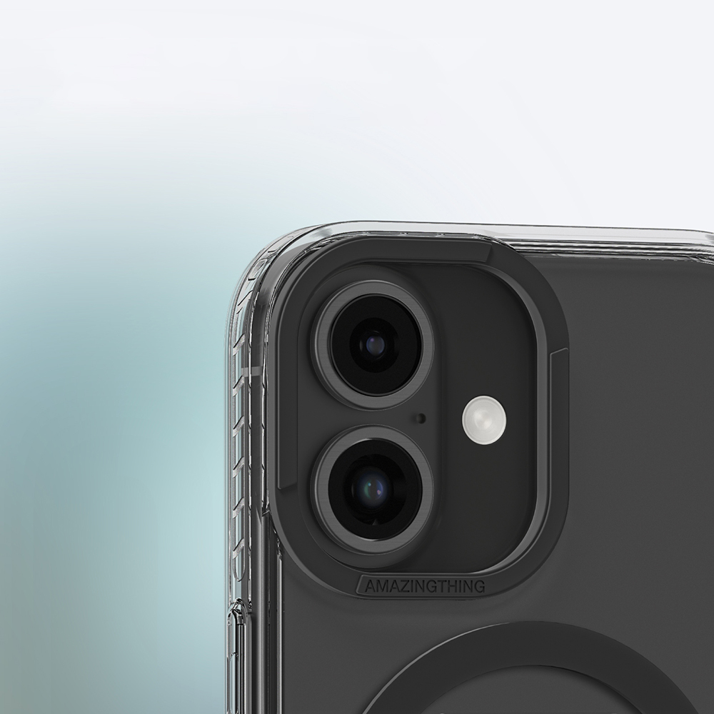 Apple iPhone 16 Plus Uyumlu Kılıf Magsafe Şarj Özellikli Standlı Amazingthing Titan Pro Plus Kapak - 12