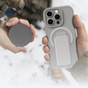 Apple iPhone 16 Pro Uyumlu Kılıf Magsafe Şarj Özellikli Standlı Amazingthing Titan Pro Plus Kapak - 8