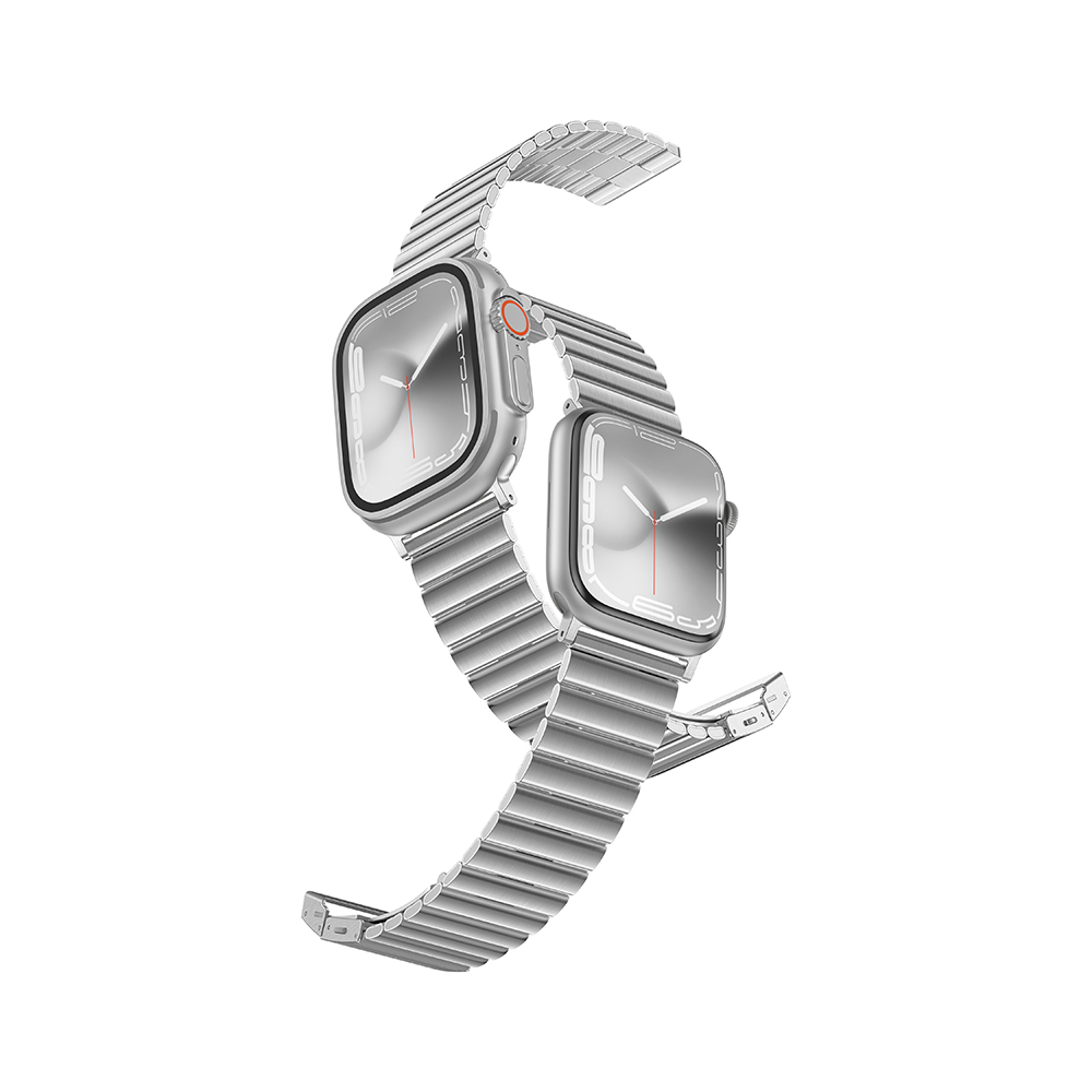 Apple Watch 10 46mm Amazingthing Titan Steel Metal Kordon - 2