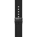 Apple Watch 7 45mm Uyumlu Amazingthing Titan Swift Deri Dokulu Silikon Kordon - 18