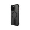 Apple iPhone 16 Pro Uyumlu Kılıf Magsafe Şarj Özellikli 360° Dönebilen Standlı Skinarma Helix Kapak - 1