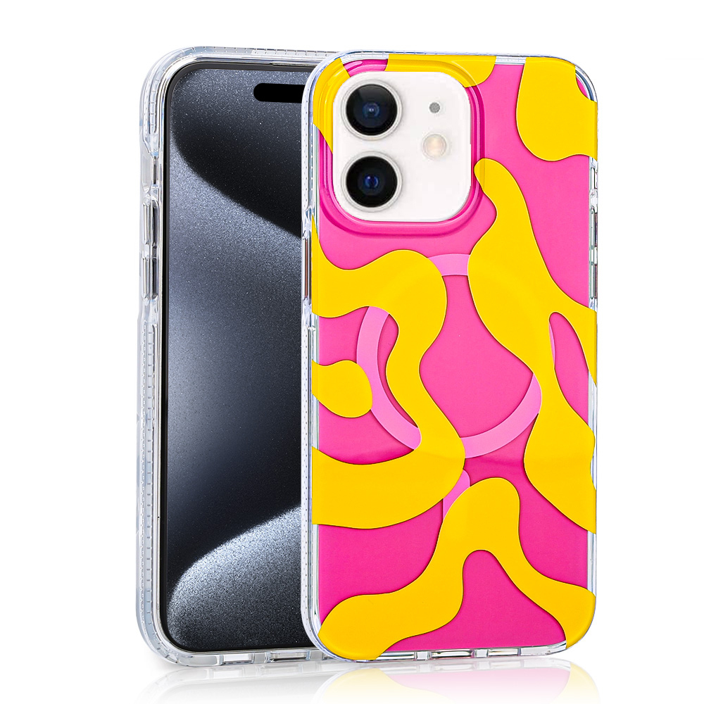 Apple iPhone 12 Uyumlu Kılıf Magsafe Şarj Özellikli Zore Stilo Kapak - 1