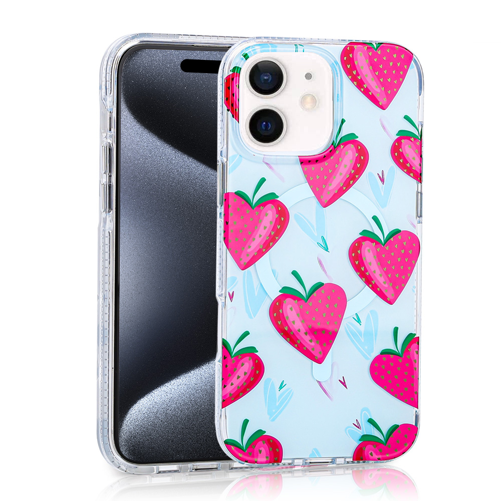 Apple iPhone 12 Uyumlu Kılıf Magsafe Şarj Özellikli Zore Stilo Kapak - 3