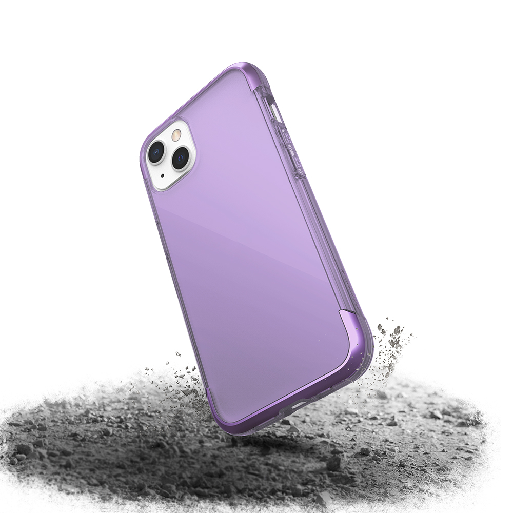 Apple iPhone 13 Uyumlu Kılıf Raptic Air Serisi Airbag Tasarımlı Metal Köşelikli Şeffaf Kapak - 10