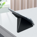 Apple iPad Air 11 2024 Uyumlu Raptic Clear Folio Airbagli Şeffaf Kapaklı Katlanabilir Standlı Kılıf - 15