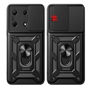 Infinix Note 30 Uyumlu VIP Kılıf Magnetik Standlı Kamera Korumalı Zore Sürgülü Vega Kapak - 6
