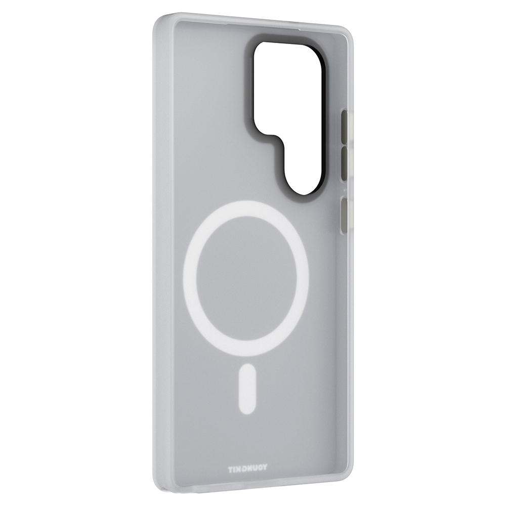 Samsung Galaxy S25 Uyumlu Ultra Kılıf Magsafe Şarj Özellikli Youngkit Hidden Sand Serisi Kapak - 7