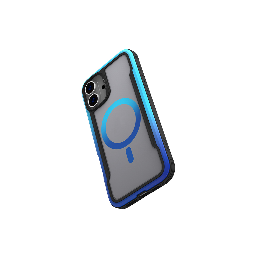 Apple iPhone 16 Uyumlu Kılıf Magsafe Şarj Özellikli Airbagli Raptic Shield 2.0 Serisi Şeffaf Arka Yüzey Kapak - 16