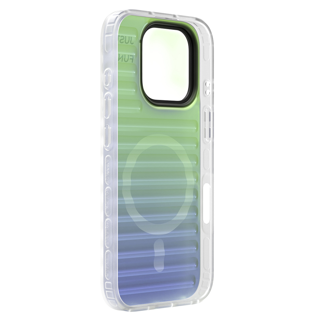 Apple iPhone 16 Pro Max Uyumlu Magsafe Şarj Özellikli Youngkit Geek Serisi Kapak - 4