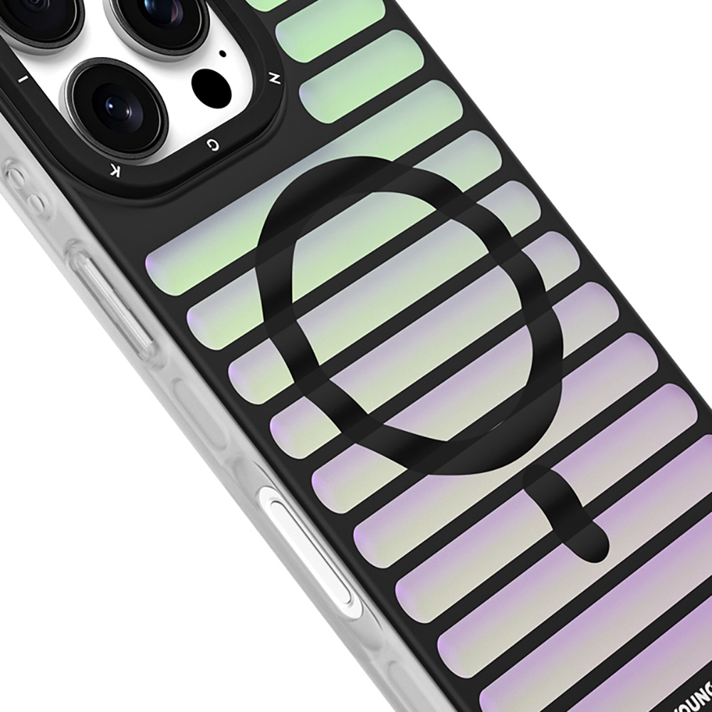 Apple iPhone 16 Pro Max Uyumlu Magsafe Şarj Özellikli Youngkit Geek Serisi Kapak - 10