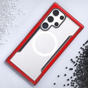 Samsung Samsung Galaxy S24 Ultra Uyumlu Kılıf Magsafe Şarj Özellikli Airbagli Raptic Shield Serisi Şeffaf Arka Yüzey Kapak - 2