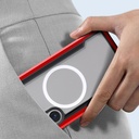 Samsung Samsung Galaxy S24 Ultra Uyumlu Kılıf Magsafe Şarj Özellikli Airbagli Raptic Shield Serisi Şeffaf Arka Yüzey Kapak - 8