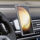 Samsung Samsung Galaxy S24 Ultra Uyumlu Kılıf Magsafe Şarj Özellikli Airbagli Raptic Shield Serisi Şeffaf Arka Yüzey Kapak - 14