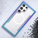 Samsung Samsung Galaxy S24 Ultra Uyumlu Kılıf Magsafe Şarj Özellikli Airbagli Raptic Shield Serisi Şeffaf Arka Yüzey Kapak - 16