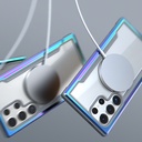 Samsung Samsung Galaxy S24 Ultra Uyumlu Kılıf Magsafe Şarj Özellikli Airbagli Raptic Shield Serisi Şeffaf Arka Yüzey Kapak - 22