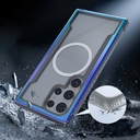 Samsung Samsung Galaxy S24 Ultra Uyumlu Kılıf Magsafe Şarj Özellikli Airbagli Raptic Shield Serisi Şeffaf Arka Yüzey Kapak - 23