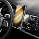 Samsung Samsung Galaxy S24 Ultra Uyumlu Kılıf Magsafe Şarj Özellikli Airbagli Raptic Shield Serisi Şeffaf Arka Yüzey Kapak - 24