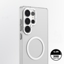 Samsung Galaxy S25 Uyumlu Ultra Kılıf Magsafe Şarj Özellikli Şeffaf Youngkit Crystal Shield Serisi Kapak - 5