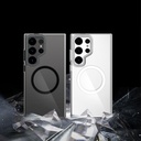 Samsung Galaxy S25 Uyumlu Ultra Kılıf Magsafe Şarj Özellikli Şeffaf Youngkit Crystal Shield Serisi Kapak - 11