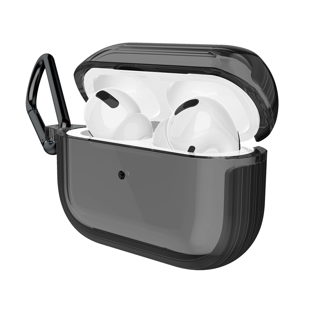 Apple Airpods Pro Uyumlu Raptic Clear Serisi Askı Aparatlı Kulaklık Kılıfı - 2