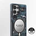 Samsung Galaxy S25 Uyumlu Ultra Kılıf Magsafe Şarj Özellikli YoungKit Technology Serisi Kapak - 4