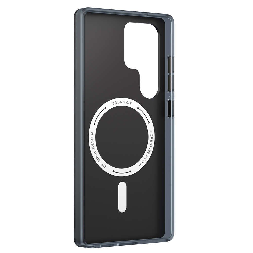 Samsung Galaxy S25 Uyumlu Ultra Kılıf Magsafe Şarj Özellikli YoungKit Technology Serisi Kapak - 5