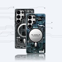 Samsung Galaxy S25 Uyumlu Ultra Kılıf Magsafe Şarj Özellikli YoungKit Technology Serisi Kapak - 8