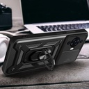 Huawei Nova Uyumlu 12S Kılıf Magnetik Standlı Kamera Korumalı Zore Sürgülü Vega Kapak - 7