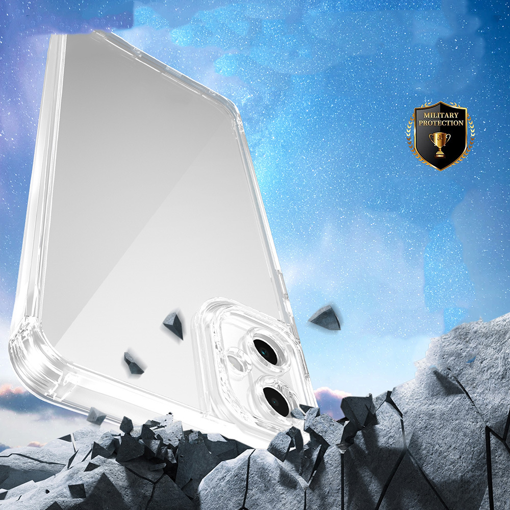 Samsung Galaxy A06 Uyumlu Kılıf Airbagli Takılabilir Askı Aparatlı Zore Snap Silikon Kapak - 6