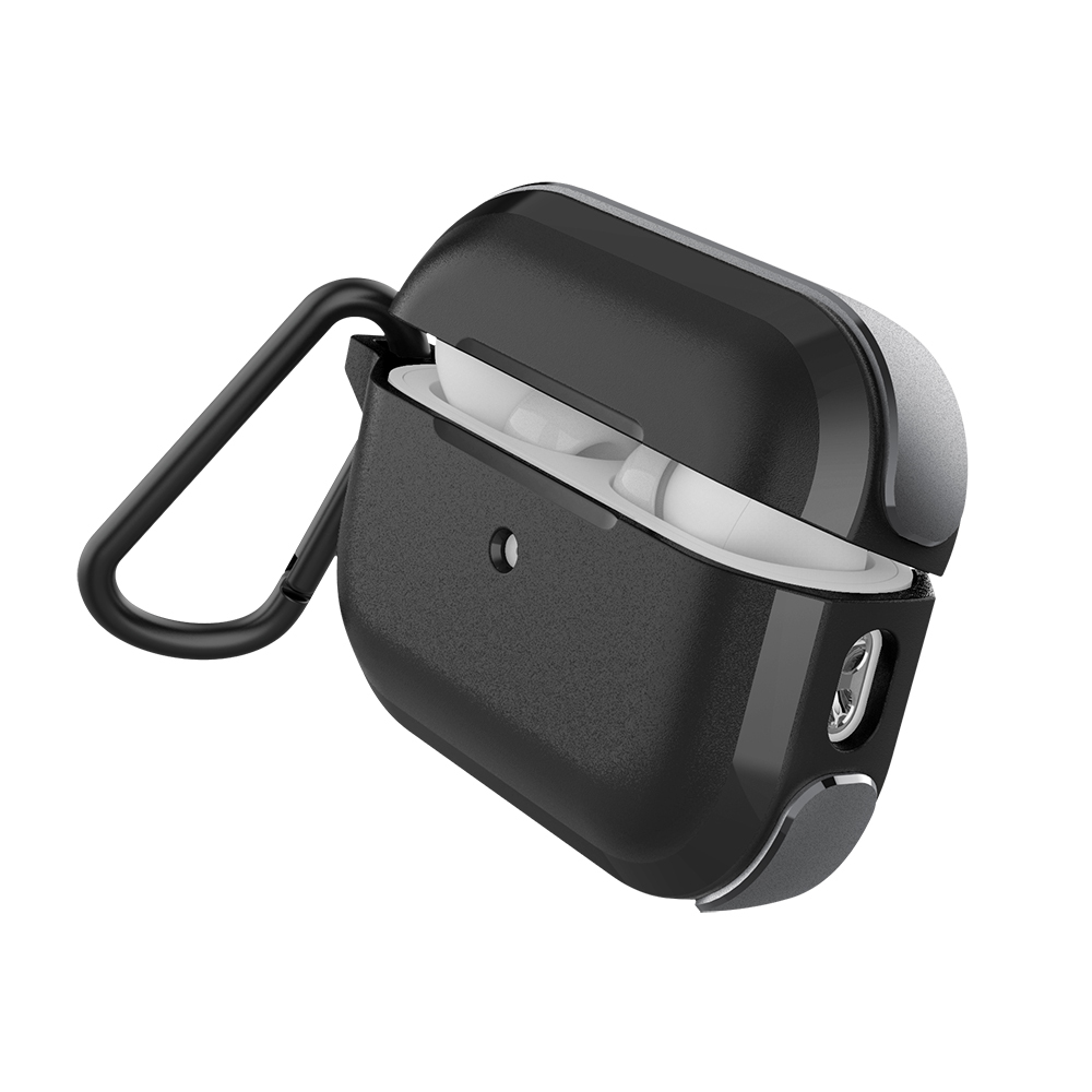 Apple Airpods Pro 2 Uyumlu Raptic Trek Serisi Askı Aparatlı Kulaklık Kılıfı - 2