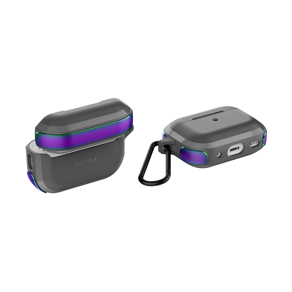 Apple Airpods Pro 2 Uyumlu Raptic Trek Serisi Askı Aparatlı Kulaklık Kılıfı - 4