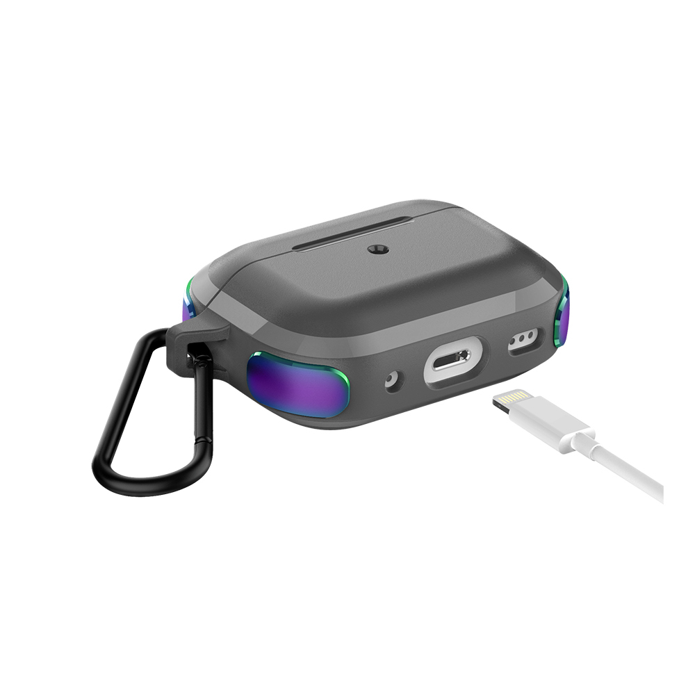 Apple Airpods Pro 2 Uyumlu Raptic Trek Serisi Askı Aparatlı Kulaklık Kılıfı - 5